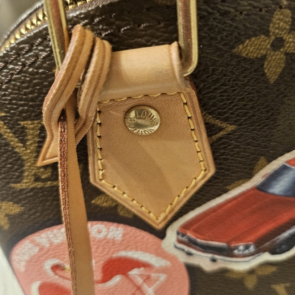 Louis Vuitton Alma BB World Tour Monogram Crossbody Bag - Picture 11 of 14